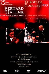 European Concert 1993 - Berliner Philarmoniker, Bernard Haitink - DVD di Bernard Haitink,Berliner Philharmoniker