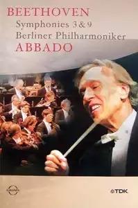 Symphonies 3 & 9 - DVD di Ludwig van Beethoven,Claudio Abbado,Berliner Philharmoniker