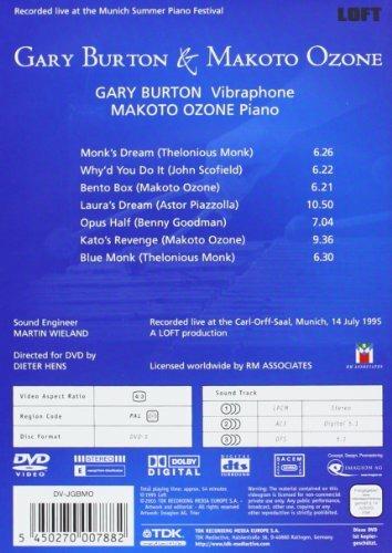Gary Burton & Makoto Ozone (DVD) - DVD di Gary Burton,Makoto Ozone - 2