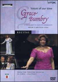 Grace Bumbry. Recital. Voices of our Time (DVD) - DVD di Grace Bumbry