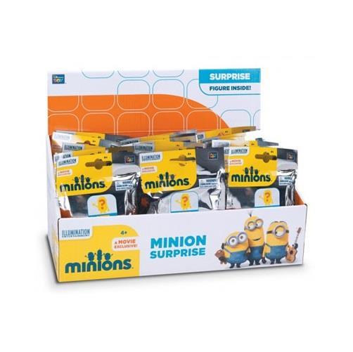Minions Surprise Box 20 Bustine Personaggi 3D Figures MTW