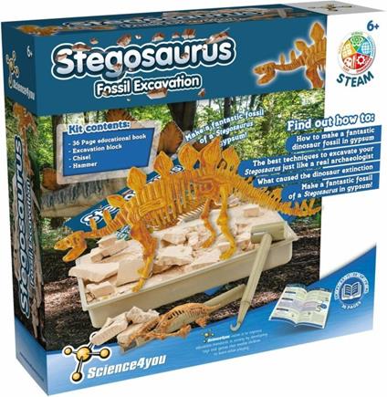 Science4You Stegosaurus Fossil Excavation