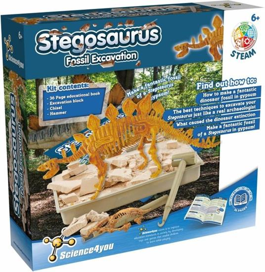 Science4You Stegosaurus Fossil Excavation