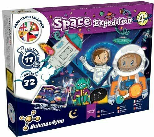 Kit di Scienza Planetario Bambini Bambini 4+ Anni Science4you Aventura con Laboratorio Spaziale Stem Toys Kit 4 5 6 7 Anni 17 Attività: Razzo Spazialle Giocattolo Sistema Solare da Construire Kit di Scienza Planetario Bambini Bambini 4+ Anni Science4you Aventura con Laboratorio Spaziale Stem Toys Kit 4 5 6 7 Anni 17 Attività: Razzo Spazialle Giocattolo Sistema Solare da Construire