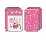 Astuccio 3 Zip Peppa Pig