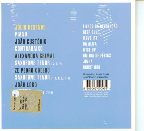 Da Alma - CD Audio di Julio Resende - 2