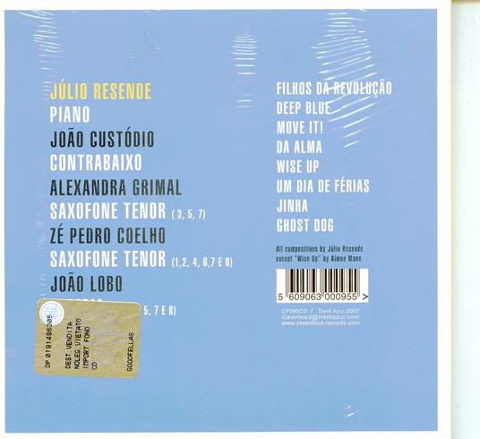 Da Alma - CD Audio di Julio Resende - 2