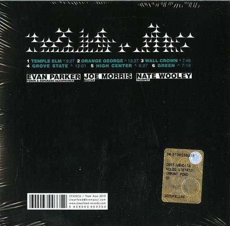 Ninth Square - CD Audio di Evan Parker,Joe Morris,Nate Wooley - 2