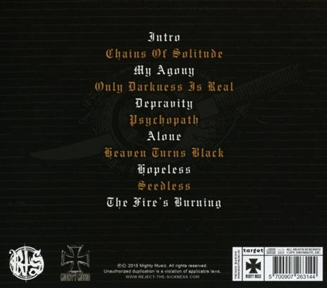 Chains of Solitude - CD Audio di Reject the Sickness - 2