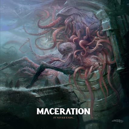 It Never Ends... - Red Edition - Vinile LP di Maceration