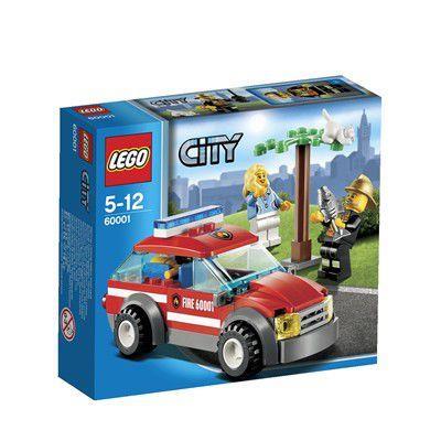LEGO City (60001). Auto del comandante dei Pompieri