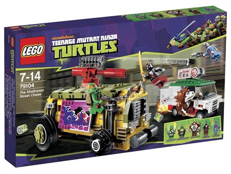 LEGO Ninja Turtles (79104). L'inseguimento stradale dello Shellriser