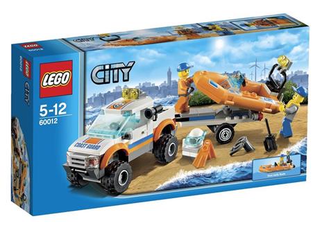 LEGO City (60012). Fuoristrada e gommone di salvataggio