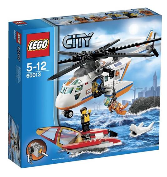 LEGO City (60013). Elicottero della Guardia Costiera - LEGO - LEGO City -  Mestieri - Giocattoli