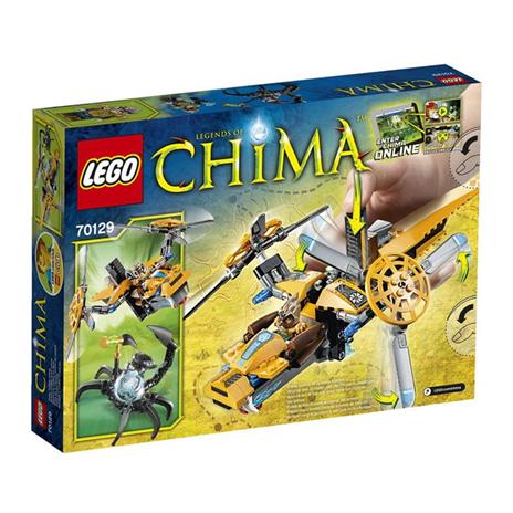 LEGO Chima (70129). L'aereo bi-elica di Lavertus