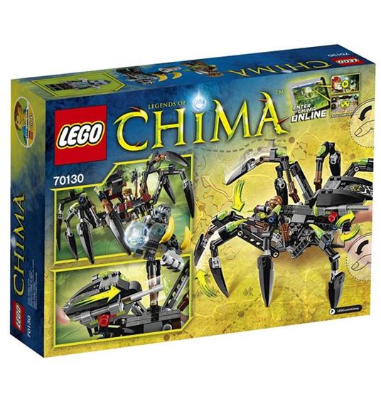 LEGO Chima (70130). Il ragno predatore di Sparratus