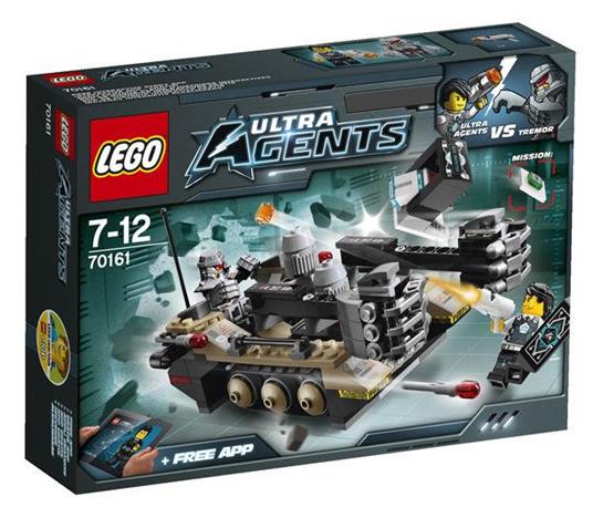 LEGO Ultra Agents (70161). L'Infiltrazione di Tremor Track