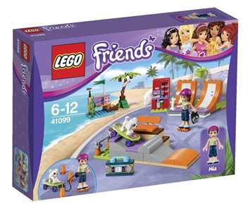 Giocattolo LEGO Friends (41099). Lo Skate Park di Heartlake LEGO