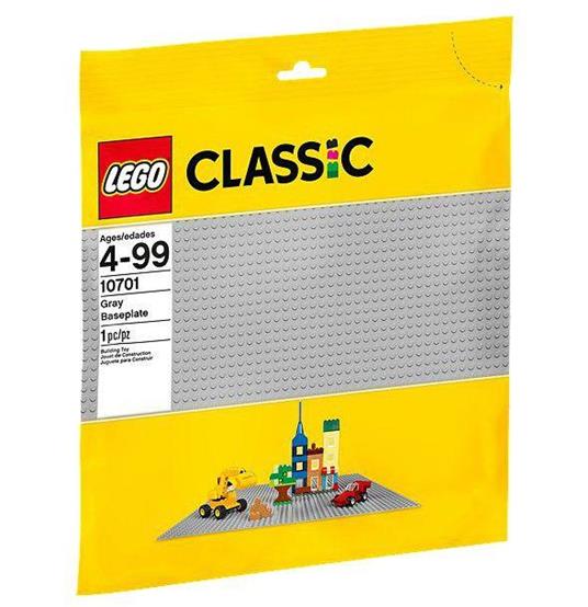 LEGO (10701). Base grigia - 2