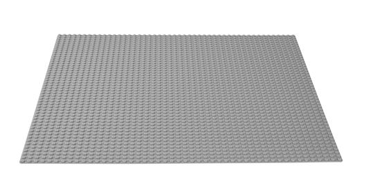 LEGO (10701). Base grigia - 3
