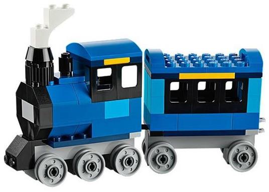 LEGO Classic 10696 Scatola Mattoncini Creativi Media, Contenitore per Costruire Fiori, Macchina, Treno e Aereo Giocattolo - 24