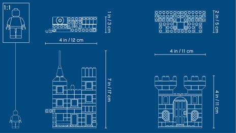 LEGO Classic 10698 Scatola Mattoncini Creativi Grande per Costruire Macchina Fotografica, Vespa e Ruspa Giocattolo - 11