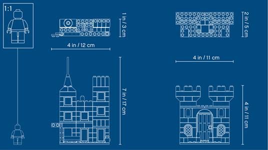 LEGO Classic 10698 Scatola Mattoncini Creativi Grande per Costruire Macchina Fotografica, Vespa e Ruspa Giocattolo - 11