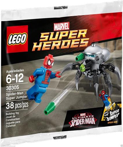LEGO (30305). Marvel Super Heroes Spiderman Super Jumper Polybag