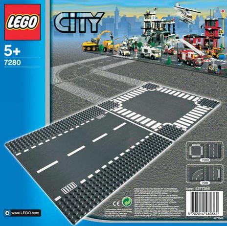 LEGO City (7280). Rettilineo e incrocio