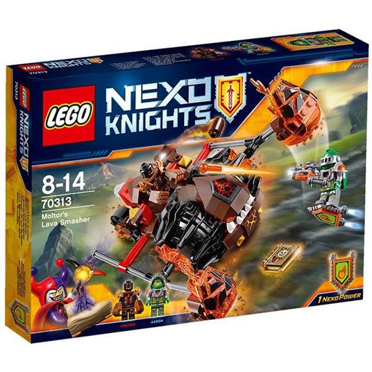 LEGO Nexo Knights (70313). Lo Spaccalava di Moltor
