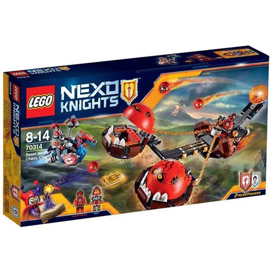 LEGO Nexo Knights (70314). Il Carro caotico di Beast Master - LEGO