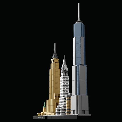 LEGO Architecture 21028 New York City, Collezione Skyline, Modellismo Monumenti, Mattoncini Creativi, Idea Regalo - 10