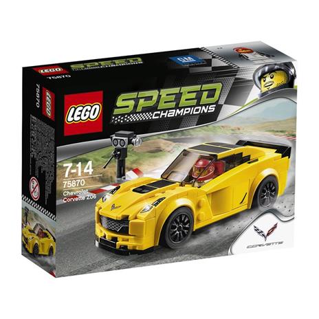 LEGO Speed Champions (75870). Chevrolet Corvette Z06 - 2