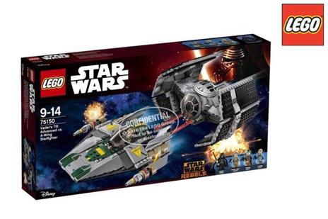 LEGO Star Wars (75150). TIE Advanced di Vader contro A-Wing Starfighter - 2