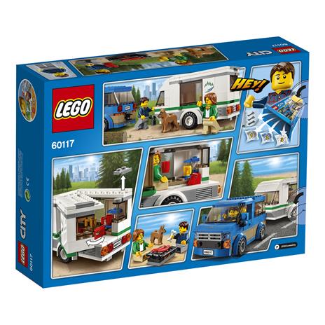 LEGO City Great Vehicles (60117). Furgone e caravan - 12