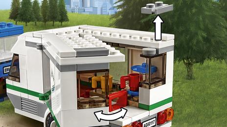 LEGO City Great Vehicles (60117). Furgone e caravan - 10