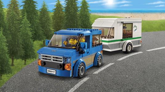 LEGO City Great Vehicles (60117). Furgone e caravan - 11