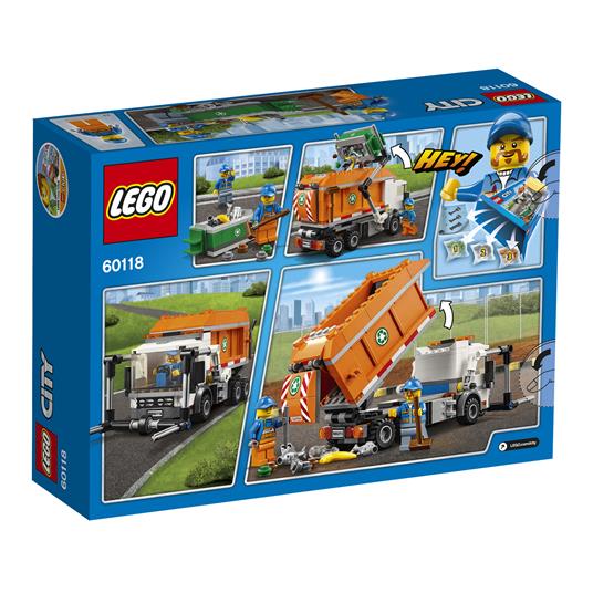 lego city lego pulisci strade Lego Set Pulisci Strade Lego LEGO City Great Vehicles Camioncino Della  Spazzatura