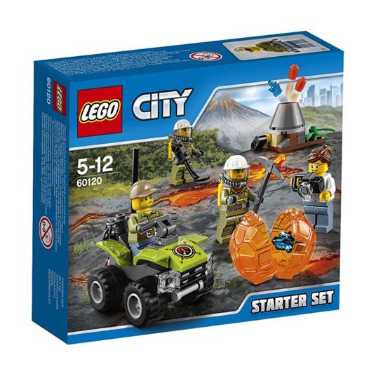 LEGO City (60120). Starter Set Vulcano