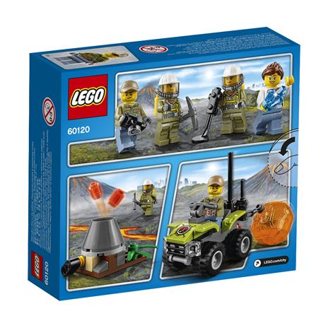 LEGO City (60120). Starter Set Vulcano - 4