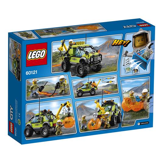 LEGO City (60121). Camion delle Esplorazioni Vulcanico - 4