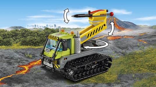 LEGO City (60122). Cingolato Vulcanico - 3