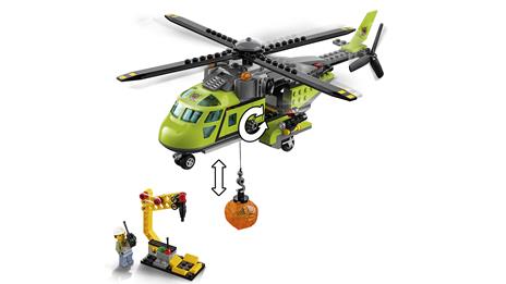 LEGO City (60123). Elicottero dei Rifornimenti Vulcanico - 9