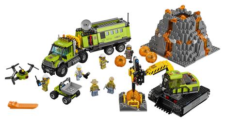 LEGO City (60124). Base delle Esplorazioni Vulcanica - 4