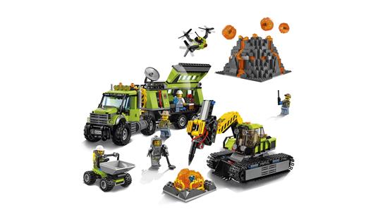 LEGO City (60124). Base delle Esplorazioni Vulcanica - 6