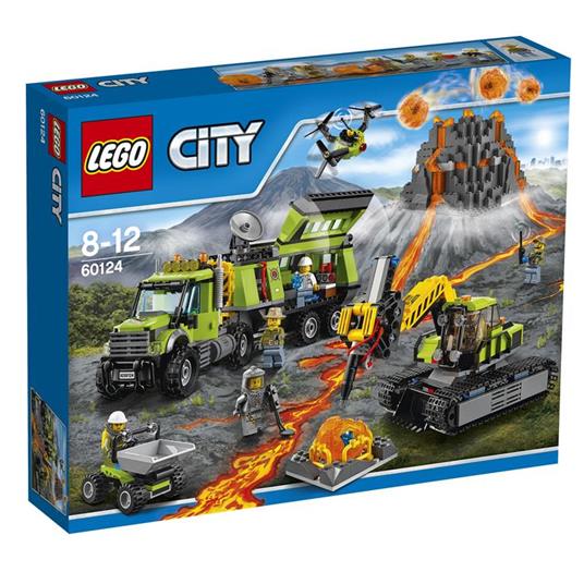 LEGO City (60124). Base delle Esplorazioni Vulcanica