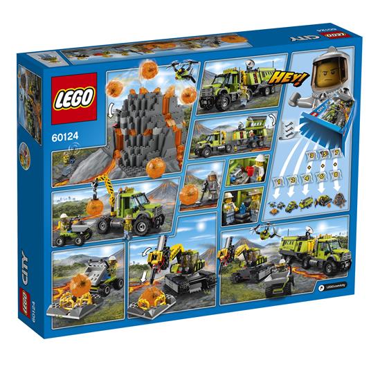 LEGO City (60124). Base delle Esplorazioni Vulcanica - 6