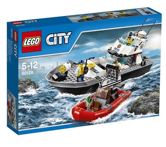 LEGO City Police (60129). Motoscafo della Polizia