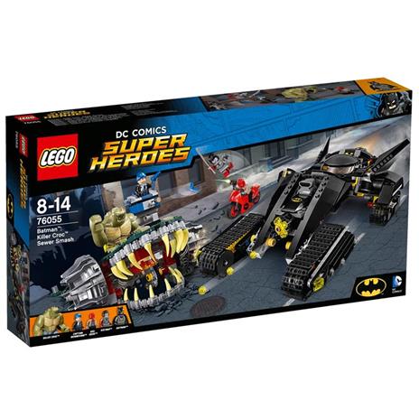 LEGO DC Comics Super Heroes (76055). Batman: duello nelle fogne con Killer Croc