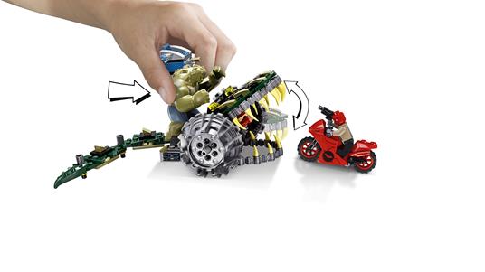 LEGO DC Comics Super Heroes (76055). Batman: duello nelle fogne con Killer Croc - 8